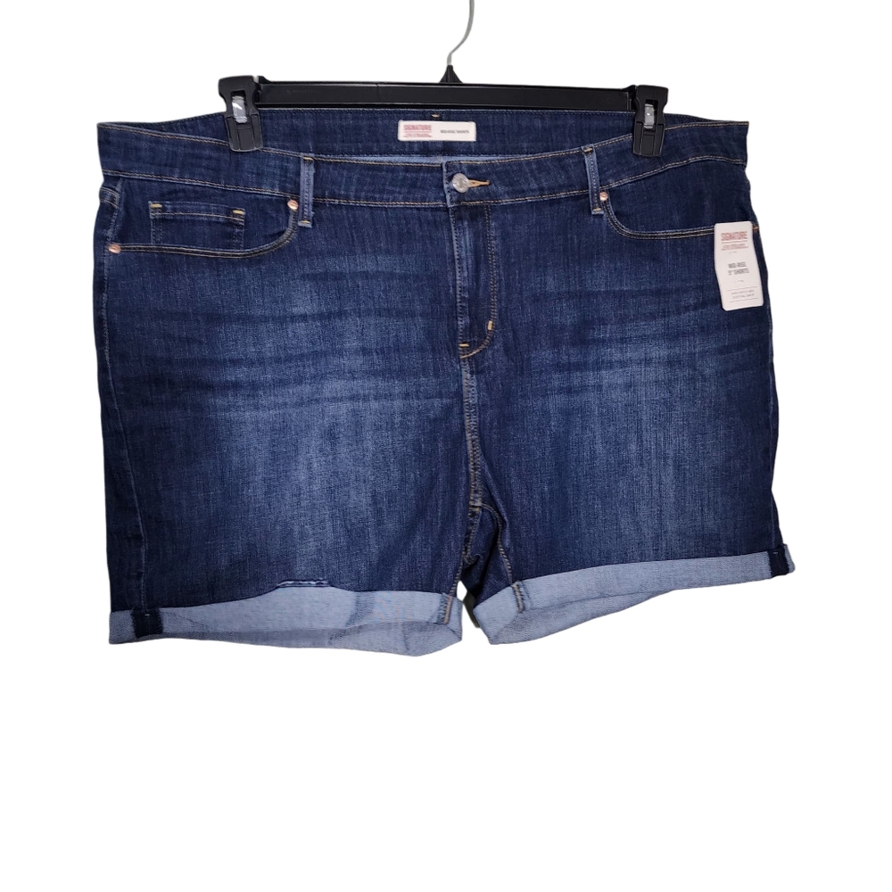 Levi Strauss size 22 plus jeans shorts Signature